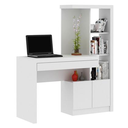 Imagem de Mesa Para Computador 122,5x138x46,5 cm Branco Tecnomobili