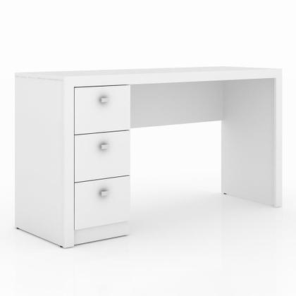 Imagem de Mesa para Computador 3 Gavetas Branco Me4102 - Tecno Mobili