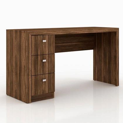 Imagem de Mesa para Computador 3 Gavetas Me4102 Nogal