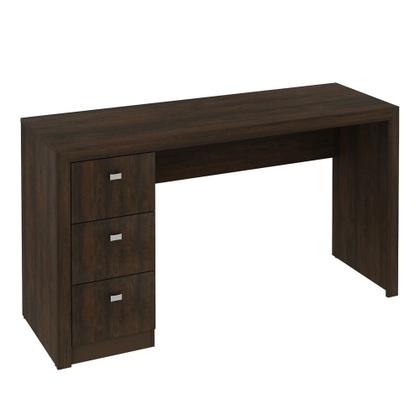 Imagem de Mesa Para Computador 3 Gavetas ME4102 Rústico - Tecno Mobili