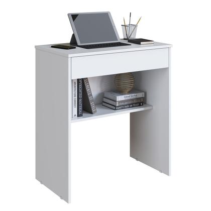 Imagem de Mesa Para Computador com 1 Gaveta Ideal Para Estudar ou Trabalhar Resistente Facil Montagem