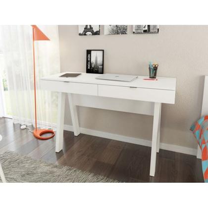 Imagem de Mesa Para Computador / Escritorio ME4128 Branco Tecno Mobili