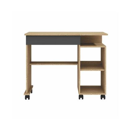 Imagem de Mesa para Computador Escrivaninha 01 Gaveta Grafite