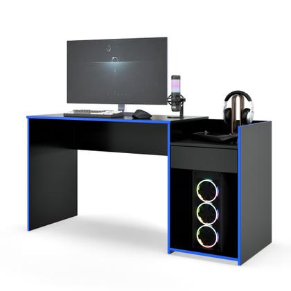 Imagem de Mesa Para Computador Escrivaninha Gamer Jogos Start - Várias Cores