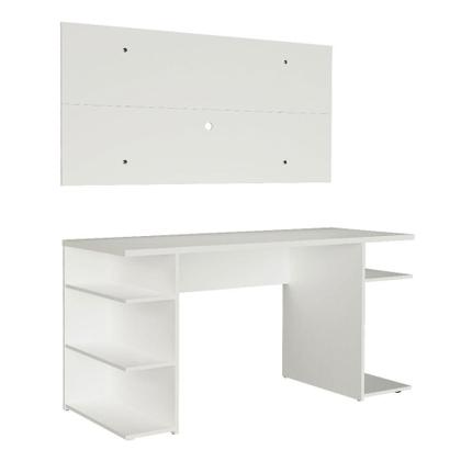 Imagem de Mesa para Computador Gamer e Painel para TV até 50 Madesa - Branco