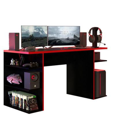 Imagem de Mesa para Computador Gamer Madesa 9409 - Preto/Vermelho