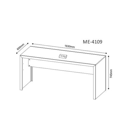 Imagem de Mesa para Computador ME4109 Tecno mobili