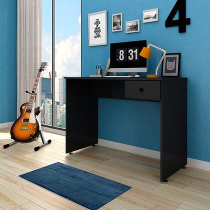 Imagem de Mesa para Computador Notebook Escrivaninha Dubai Preto - Mpozenato