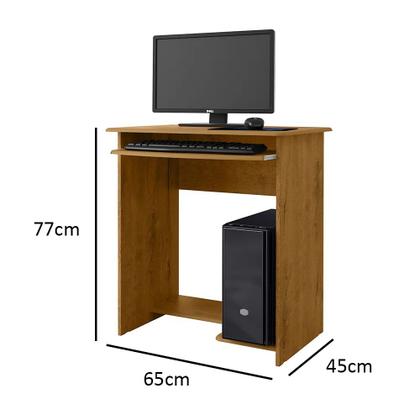 Imagem de Mesa para Computador Pratica Freijó - EJ Moveis