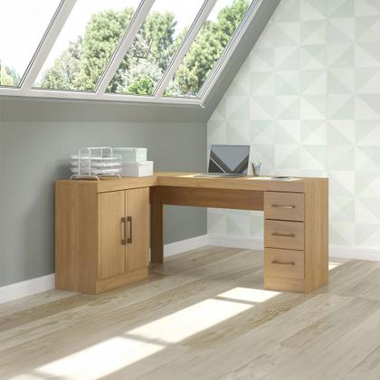 Imagem de Mesa para Escritório 120/156x75cm Carvalho 0714