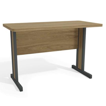 Imagem de Mesa para Escritório 1,23m Secretária com Pés Metálicos 1120 Versátil Kappesberg