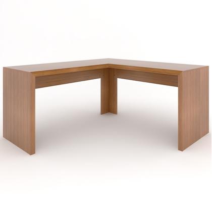 Imagem de Mesa para Escritório Angular França Amêndoa - Pnr Móveis