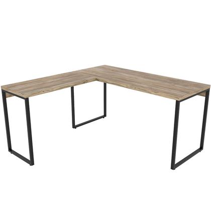 Imagem de Mesa para Escritório Angular Kuadra Carvalho - Compace