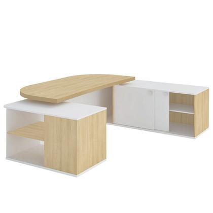 Imagem de Mesa para Escritório Diretor Grande 2 Portas 4 Gavetas