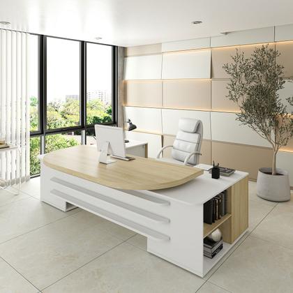 Imagem de Mesa para Escritório Diretor Grande 2 Portas 4 Gavetas