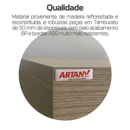 Imagem de Mesa para Escritório e Reunião 2 Metros em Tamburato Executiva