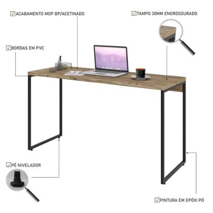 Imagem de Mesa para Escritório Office 1,35m Dynamica