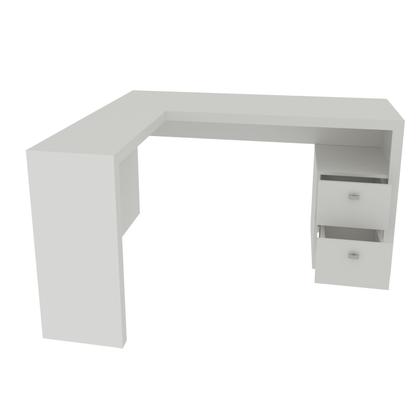 Imagem de Mesa para Escrivaninha de Canto 113x135,8cm com 2 Gavetas ME4129 Tecnomóbili