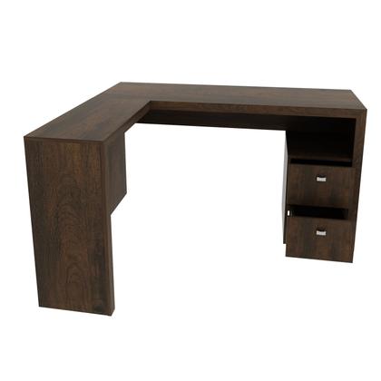 Imagem de Mesa para Escrivaninha de Canto 113x135,8cm com 2 Gavetas ME4129 Tecnomóbili