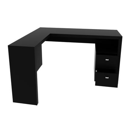 Imagem de Mesa para Escrivaninha de Canto 113x135,8cm com 2 Gavetas ME4129 Tecnomóbili