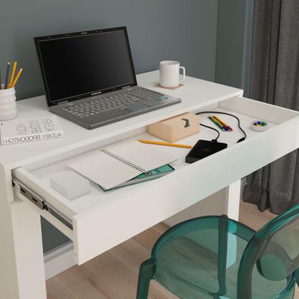 Mesa para Notebook Cleo Branco - Permobili Imagem de Mesa para Notebook Cleo Branco