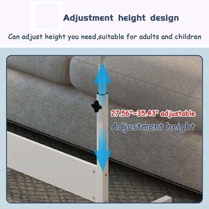 Imagem de Mesa Para Notebook Computador Com Rodinhas Altura Ajustavel Multifuncional Jantar Cama Sala Home Office