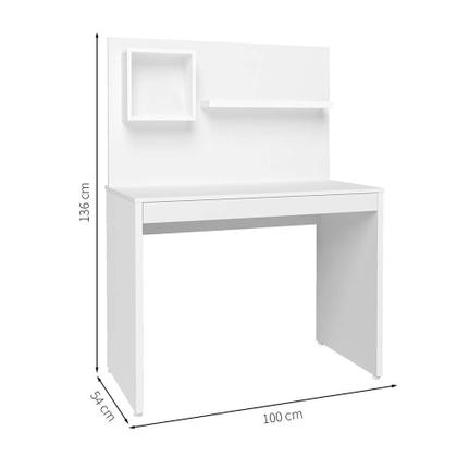 Mesa para Notebook First 1 GV Branca - Artany Imagem de Mesa para Notebook First 1 GV Branca