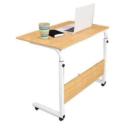 Imagem de Mesa Para Notebook Laptop com Altura Ajustável e Rodinhas com Travas