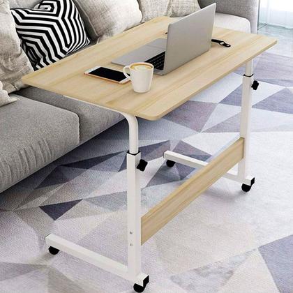 Imagem de Mesa Para Notebook Laptop com Altura Ajustável e Rodinhas com Travas