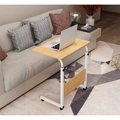 Imagem de Mesa Para Notebook Laptop com Altura Ajustável e Rodinhas com Travas