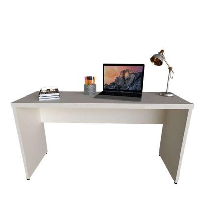 Mesa para Notebook Natus Branca 160 cm - Bramov Imagem de Mesa para Notebook Natus Branca 160 cm