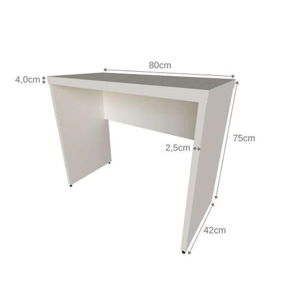 Mesa para Notebook Natus Branca 80 cm - Bramov Imagem de Mesa para Notebook Natus Branca 80 cm