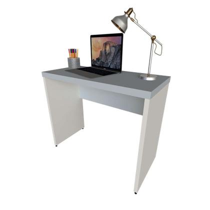 Mesa para Notebook Natus Branca e Cinza 100 cm - Bramov Imagem de Mesa para Notebook Natus Branca e Cinza 100 cm