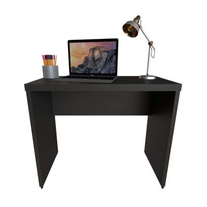 Mesa para Notebook Natus Preta 100 cm - Bramov Imagem de Mesa para Notebook Natus Preta 100 cm