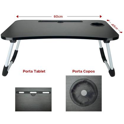 Imagem de Mesa Para Notebook Portátil Dobrável Cama Porta Tablet