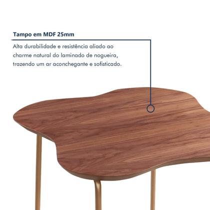 Imagem de Mesa para Sala de Estar Lateral Aura