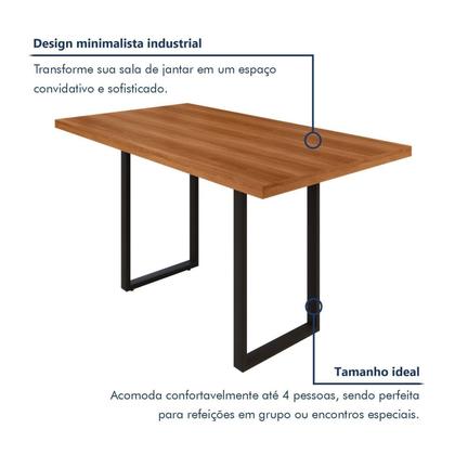 Imagem de Mesa para Sala de Jantar 115cm X 70cm Mariana