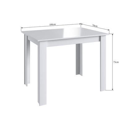 Imagem de Mesa para Sala de Jantar Fixa 1000x700 Branco