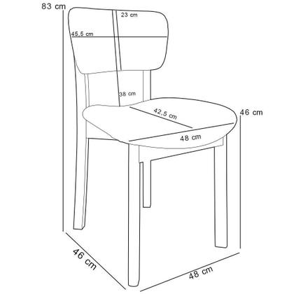 Imagem de Mesa Para Sala De Jantar Ourense Com 06 Cadeiras Sala De Jantar Dara L02 Linho Champagne - Lyam Decor