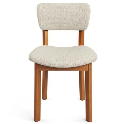 Imagem de Mesa Para Sala De Jantar Ourense Com 06 Cadeiras Sala De Jantar Dara L02 Linho Champagne - Lyam Decor