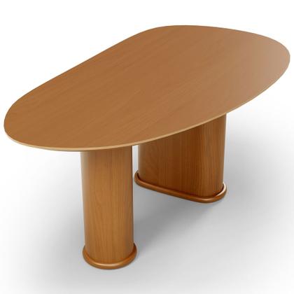 Imagem de Mesa Para Sala de Jantar Ourense com 06 Cadeiras Sala de Jantar Dara L02 Suede Bege - Lyam Decor