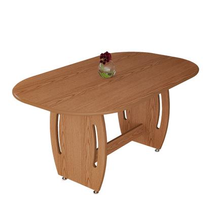 Imagem de Mesa Para Sala De Jantar Oval Para 6 Lugares Design Moderno E Sofisticado