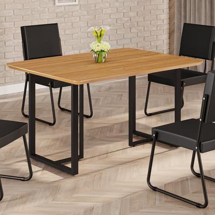 Imagem de Mesa para Sala de Jantar Retangular 120x90cm Mdf Lunna