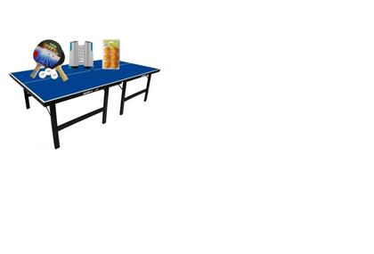 Imagem de MESA PING PONG 15mm 1013 KLOPF + Kit Raquetes e Bolinhas 5055 + Rede retratil + 6 bolas laranja Klopf 5076