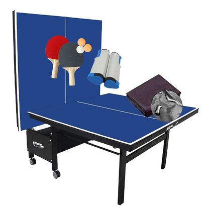 Imagem de MESA PING PONG MDF 18mm 1084 KLOPF + KIT Completo 5091 + Capa