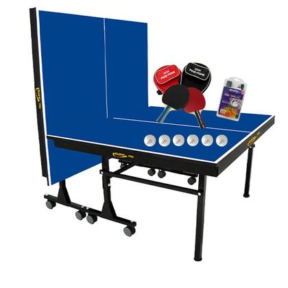 Imagem de MESA PING PONG MDF 25mm 1008 KLOPF + 2 Kits 5093 + Rede 5034