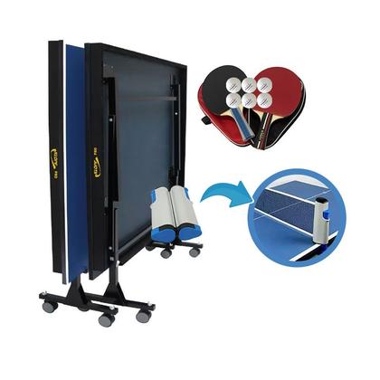 Imagem de MESA PING PONG MDF 25mm 1008 KLOPF + 2 Kits c/ Estojo + Rede 5096
