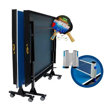 Imagem de MESA PING PONG MDF 25mm 1008 KLOPF + Kit 5055 + Rede 5096