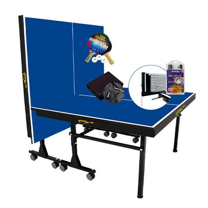 Imagem de MESA PING PONG MDF 25mm KLOPF 1008 + KIT 5055 + Rede 5034 + Capa