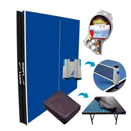 Imagem de MESA PING PONG MDP 15mm 1001 KLOPF + Kit 5055 + Kit 5096 + Capa